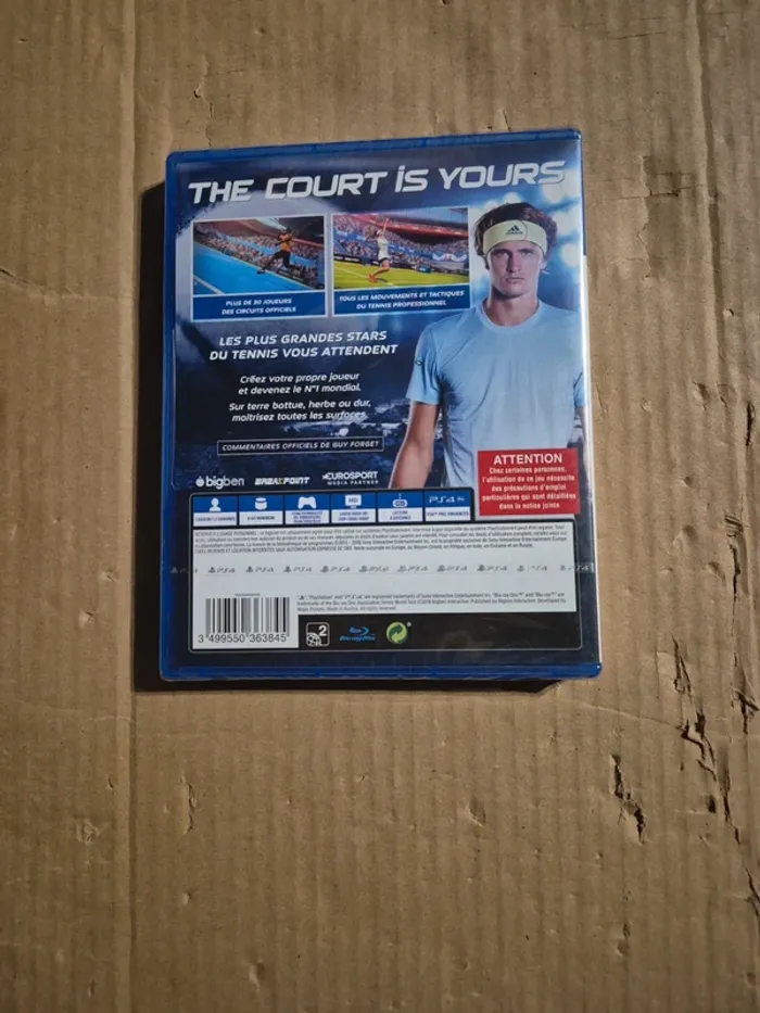 Tennis World Tour pour PS4 - photo numéro 2