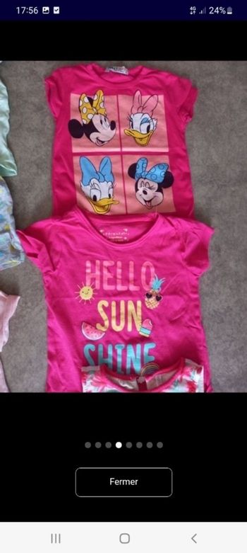 T-shirt fille au choix