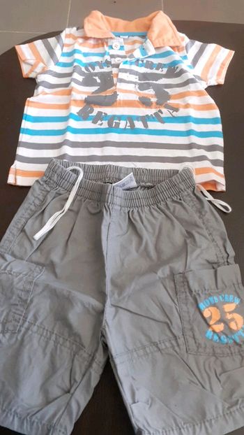 Ensemble short tee-shirt