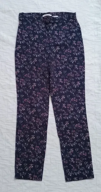 Camaïeu pantalon fleurs taille 36