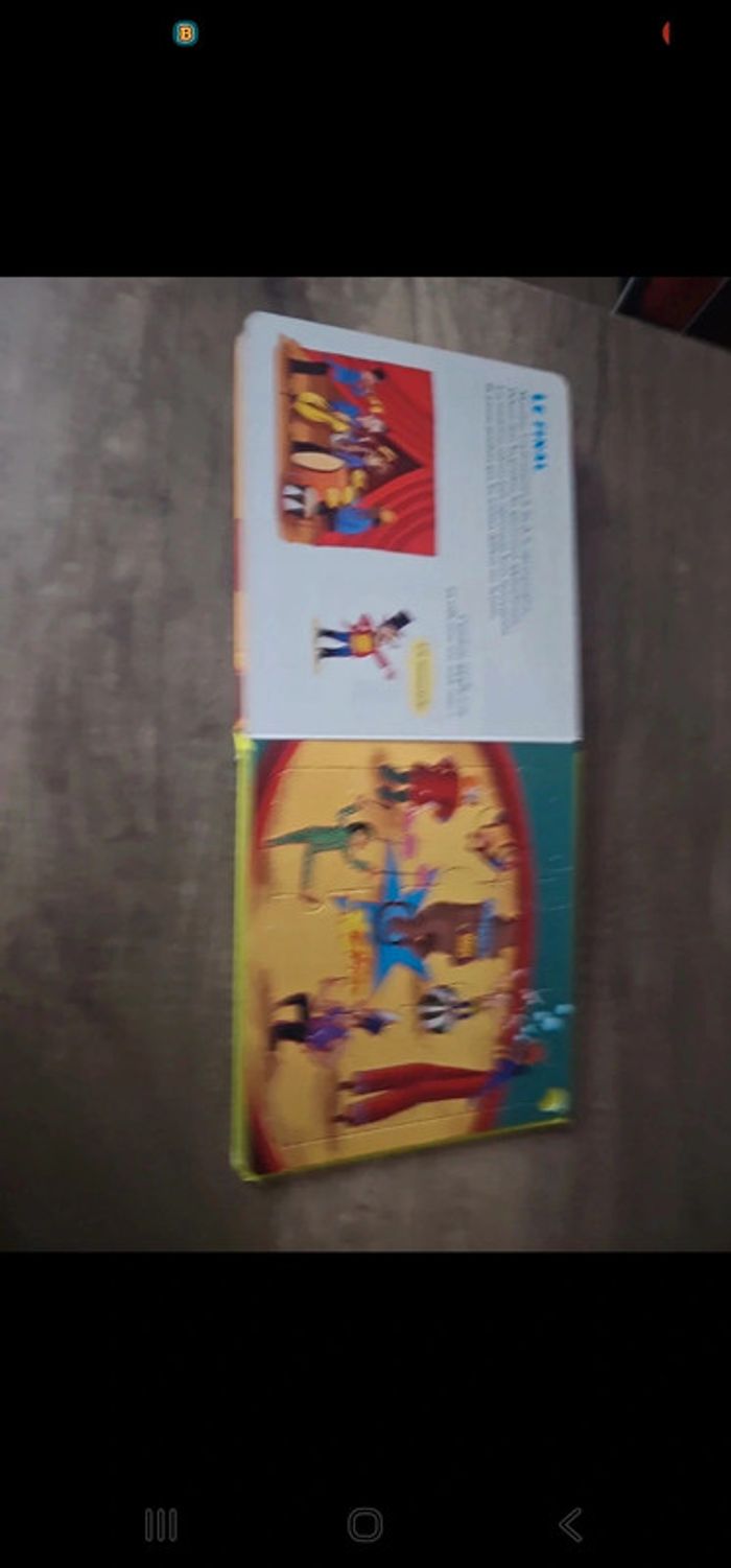 Livre puzzle le cirque - photo numéro 3