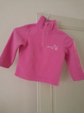 Pull polaire fille
