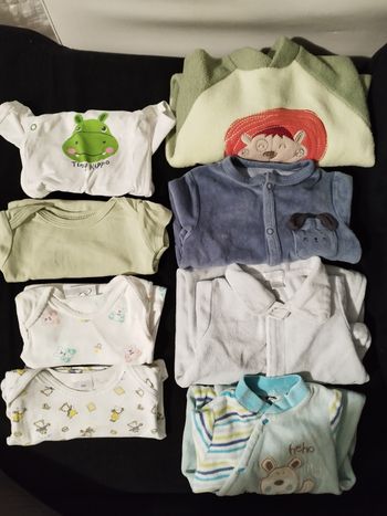 Lot vêtements bébé garçon 3 mois