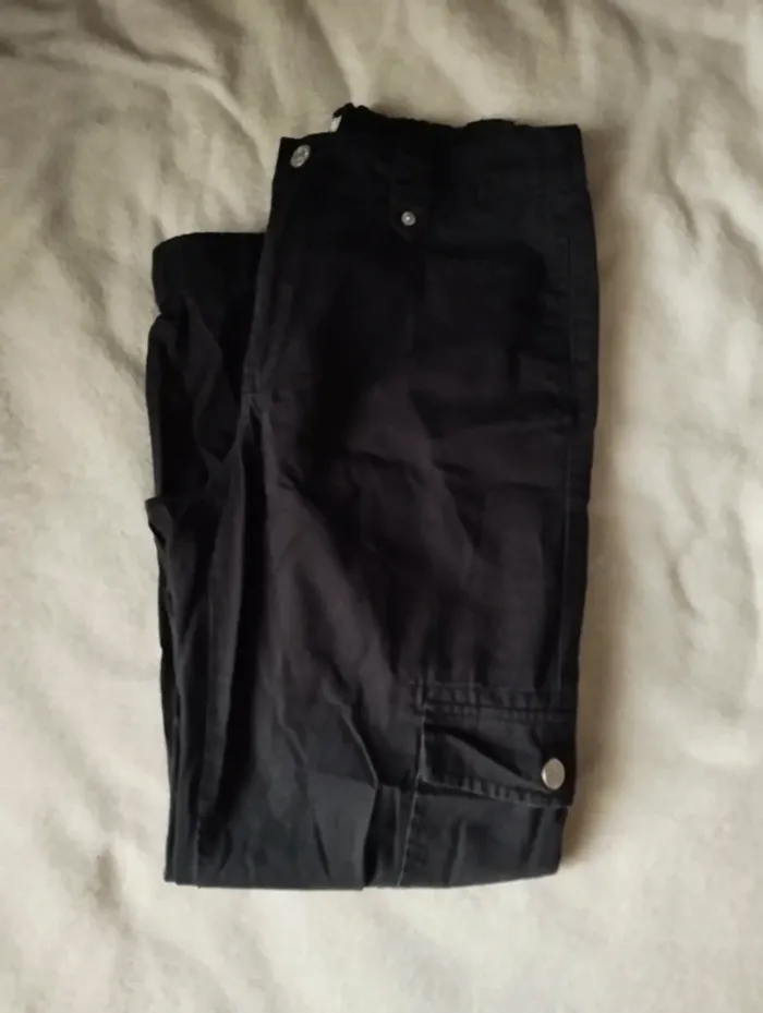 Jean cargo noir