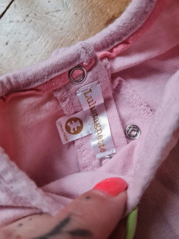 Haut manche longue fille 12 mois lulu castagnette - photo numéro 3