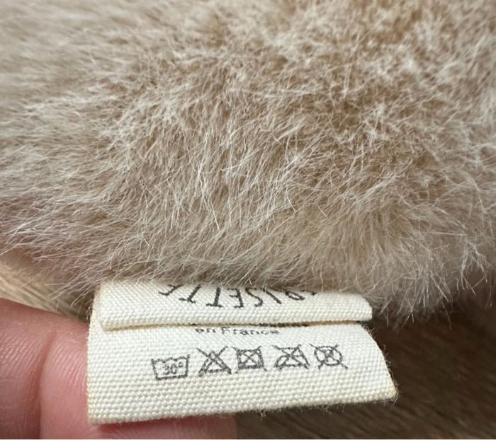 Doudou peluche lapin - photo numéro 2