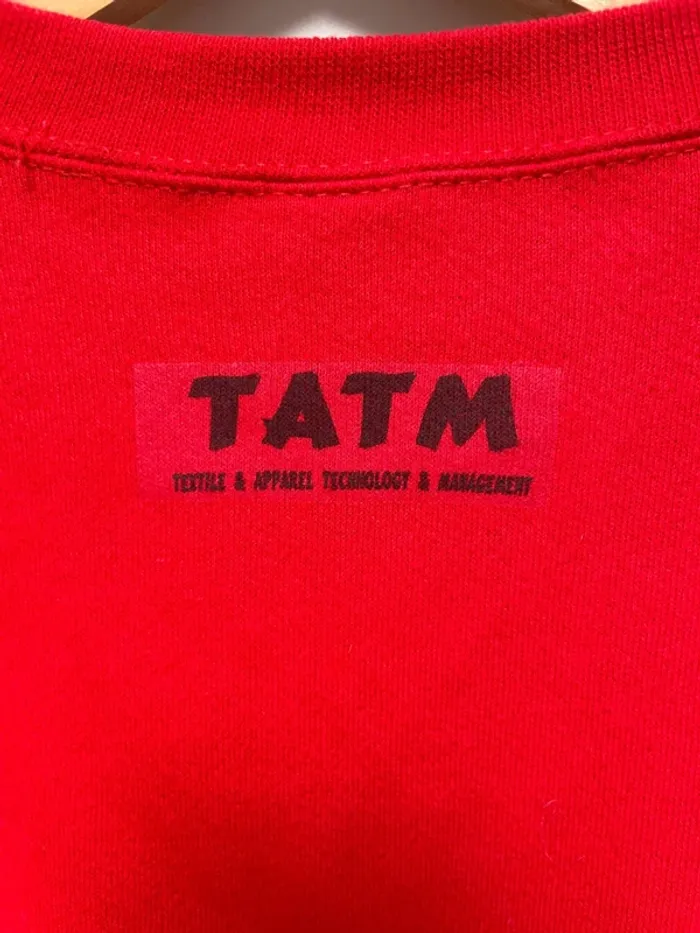 Made in USA 🇺🇸 Varsity Crewneck College of Textiles Mens Large - photo numéro 5
