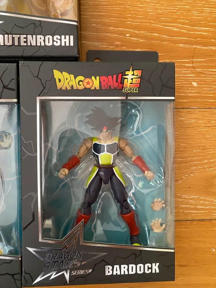 Figurines DBZ Dragon ball Stars - Bardock Broly Goku Vegeta Roshi Bandai 20s - photo numéro 7
