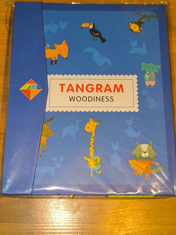 Puzzle Tangram Magnétique Neuf - Jeu éducatif Woodiness