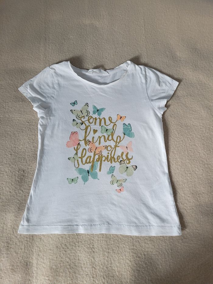 T-shirt H&M 6 ans manches courtes