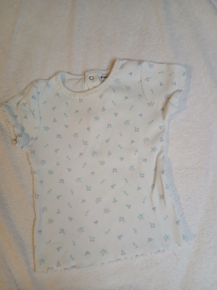 Tee shirt fille 18 mois kiabi - photo numéro 2