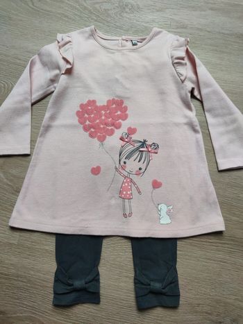 Ensemble fille 18 mois