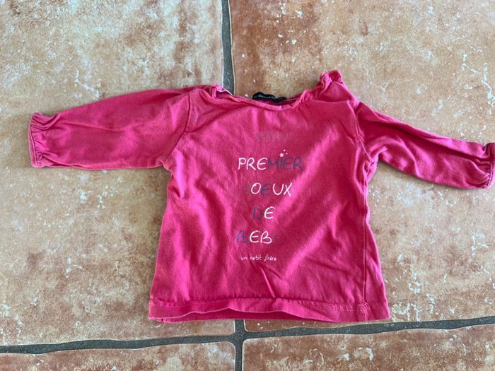 Lot 6 t-shirt manches longues 6mois - photo numéro 12