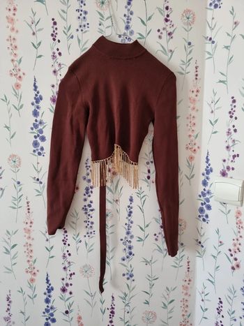 Haut court avec strass