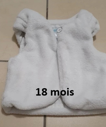Gilet fille 18 mois