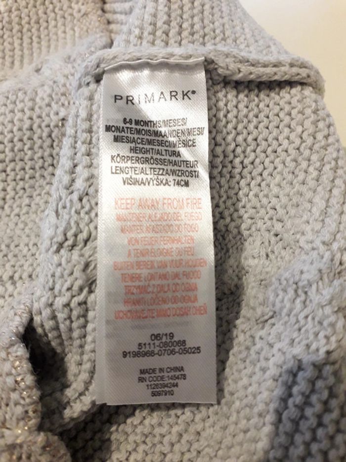 Robe " laine " Primark 6-9 mois - photo numéro 5