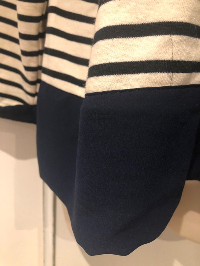 Zara Sweat-shirt  Marin habillé Taille M - photo numéro 4