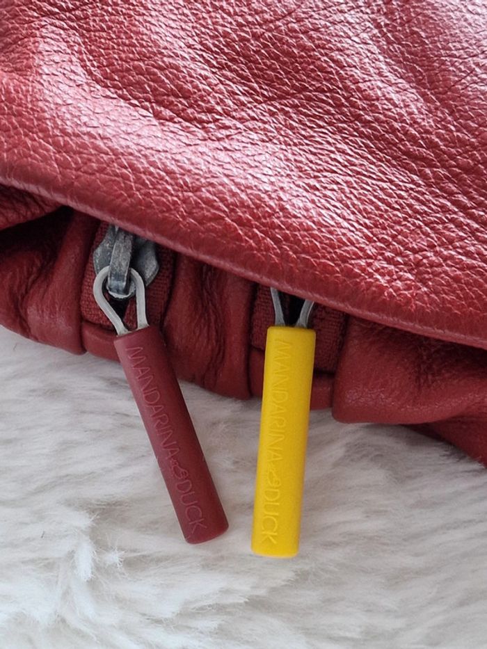 Lot 2 sacs Mandarina Duck cuir - photo numéro 7