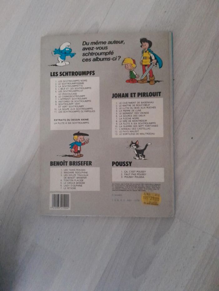 Magnifique BD schtroumphs 1978 - photo numéro 2