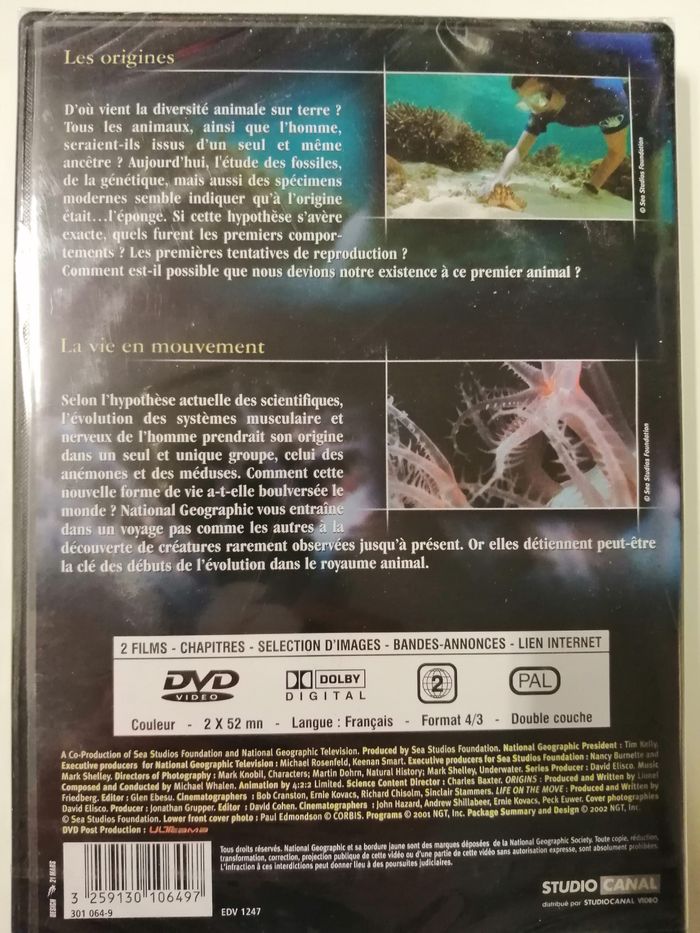 Lot de 4 DVD tous NEUFS, "La fabrique de la vie" de National Geographic - photo numéro 5