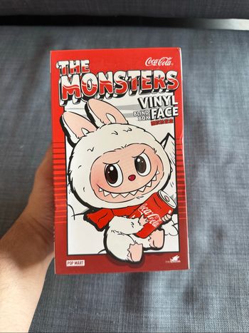 Popmart Labubu Coca Cola Series Vinyl Face