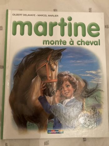 Martine monte à cheval