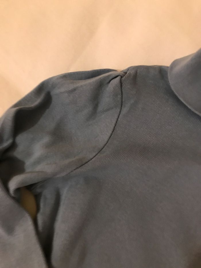 Sous-pull Bleu-Gris 3 Ans - photo numéro 3