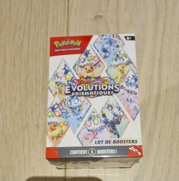 Bundle évolution prismatique 8.5 scellé Pokémon