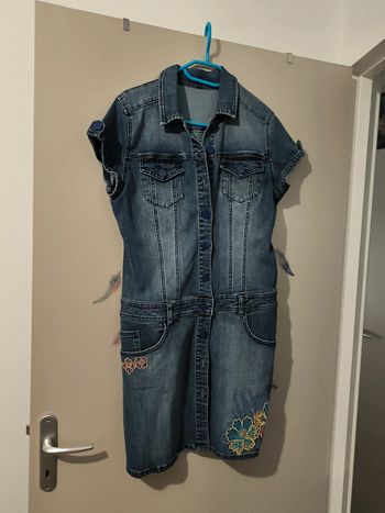 Magnifique robe en jean Desigual 44