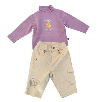 Ensemble de 2 pièces bébé 12 mois Cadet Rousselle