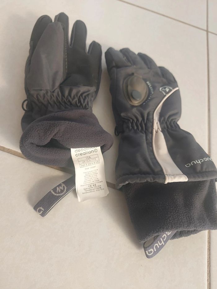 Gants ski quechua 10 ans - photo numéro 2