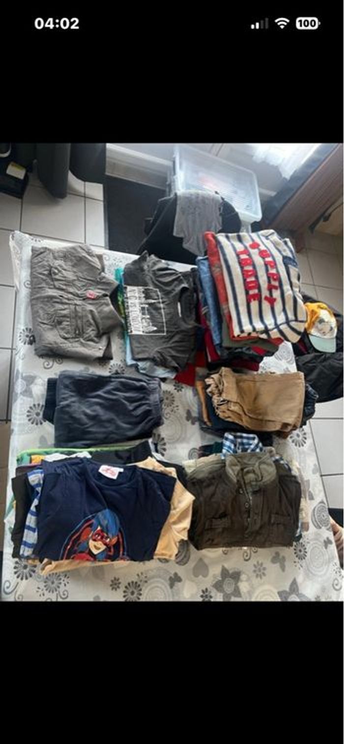 Lot revendeur vêtement garçon 4 ans