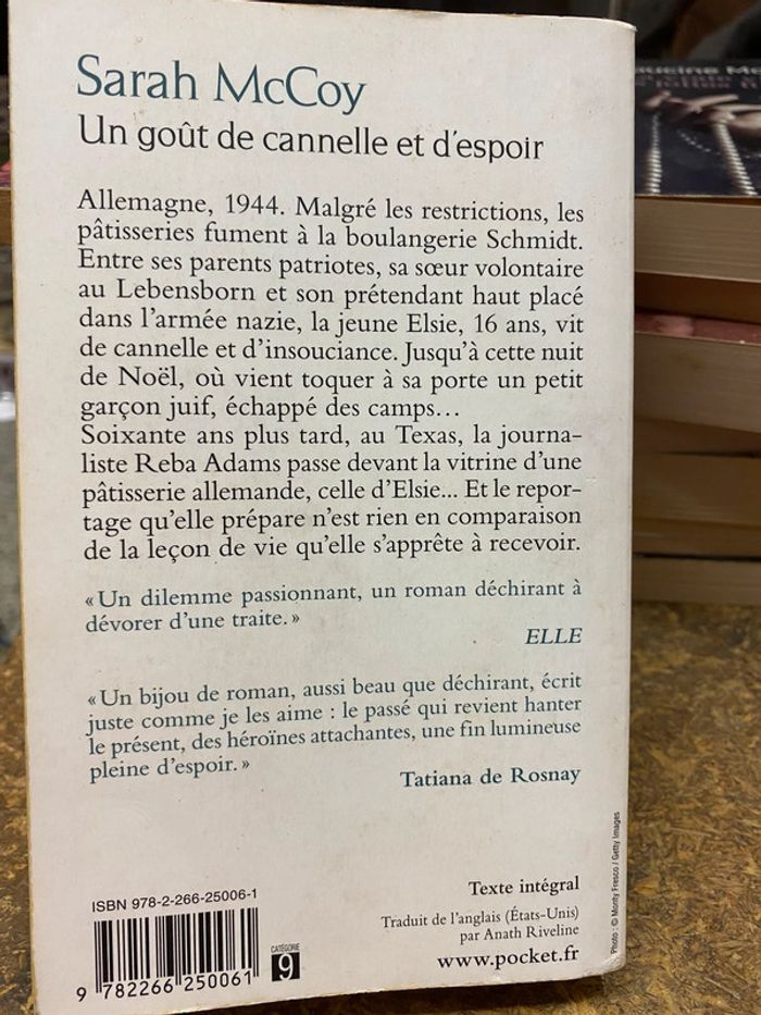 Un goût de cannelle et d’espoir - Sarah McCoy - photo numéro 2