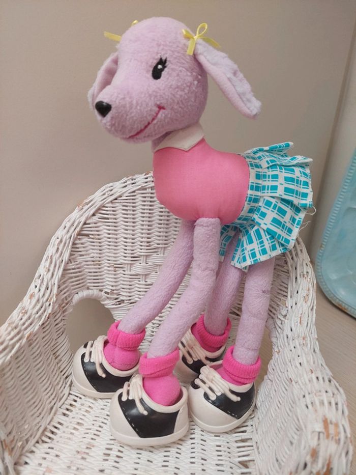 #BB2 - Mattel - lot de 2 chien et chat longues pattes - photo numéro 2