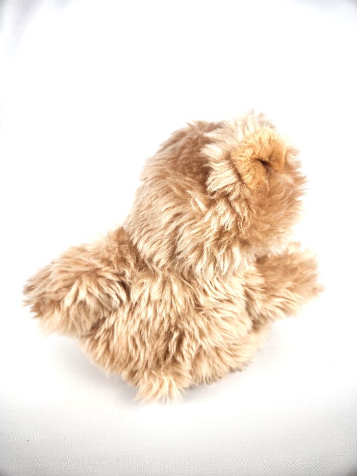 Peluche Ourson Mascotte Caterpillar - Ours de Chantier - 16 cm - photo numéro 4