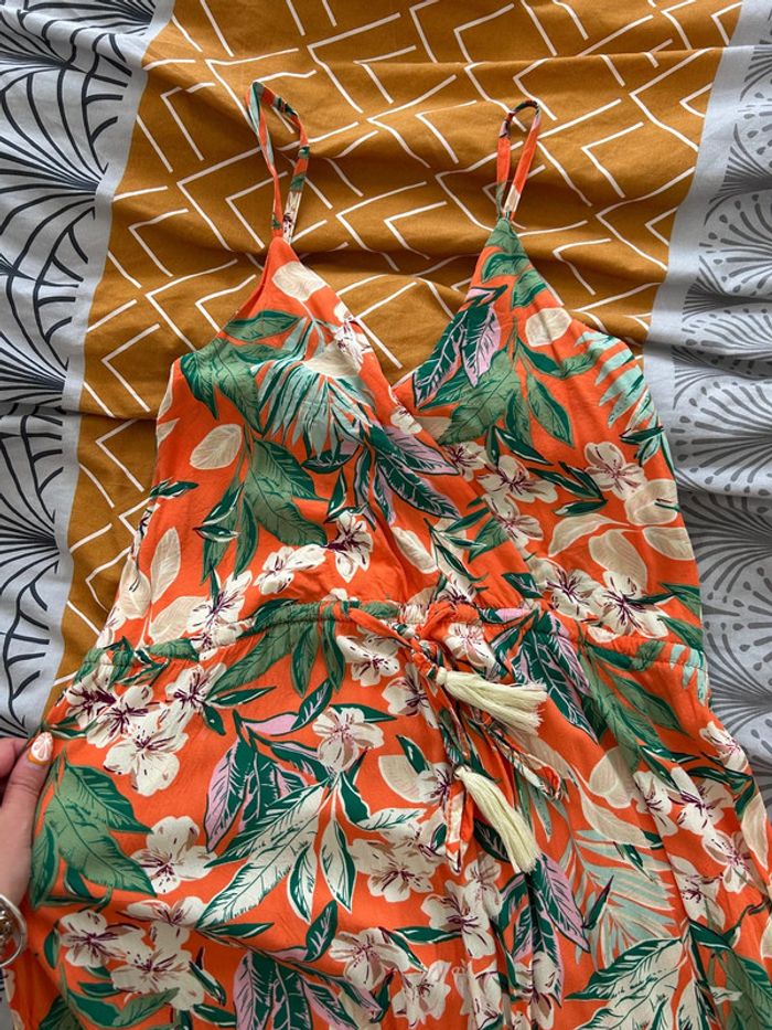 Robe à fleurs d’été Camaïeu T42-44 - photo numéro 9
