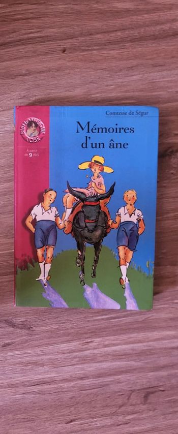 Livre "Memoire d'un ane