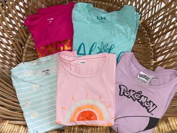 Lot de 5 tee-shirts 8 ans