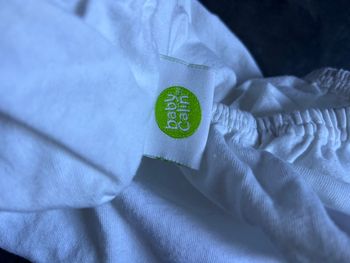 housse coton blanc matelas à langer 50 x 70 cm baby calin