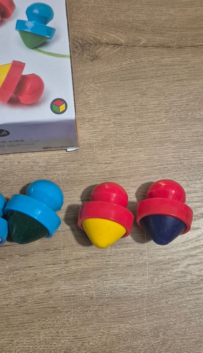 Les premiers crayons de cire - photo numéro 3