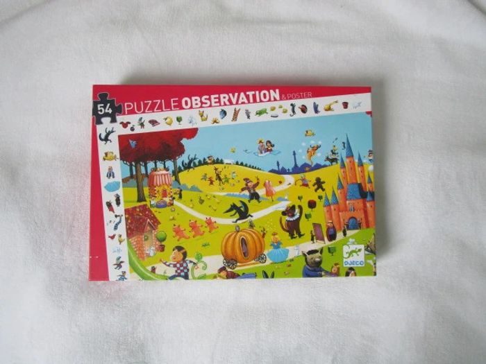 Puzzle Djeco 54 pièces TBE