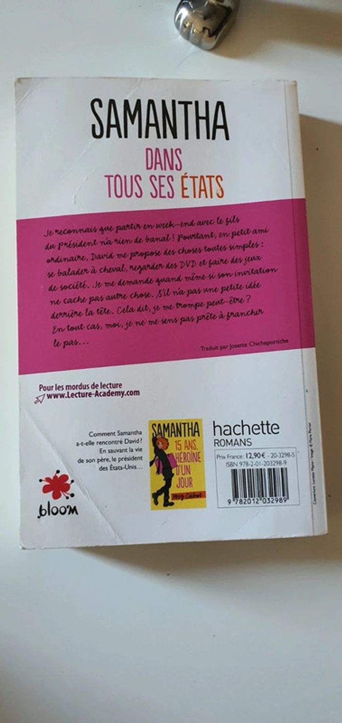 Livre samatha dans tous ses états- meg cabot - photo numéro 3