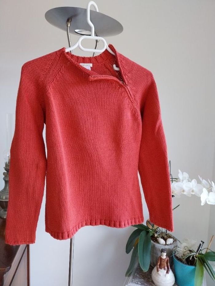 Pull coton Soft Grey 34/36