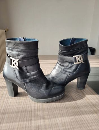 Bottines Dorking cuir noir taille 36