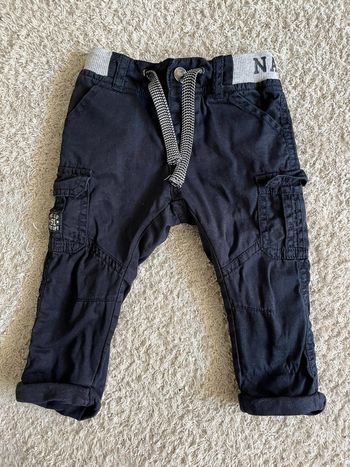 Pantalon souple bleu marine taille 6 mois Gémo