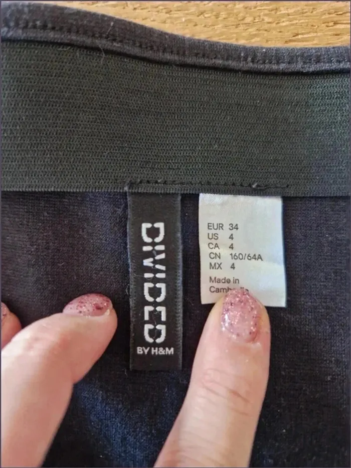 Jupe zippée - Taille 34 - Divided (h&m) - photo numéro 4