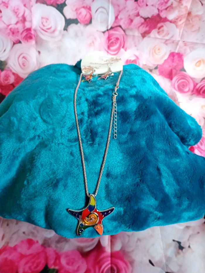 Parure neuve étoile de mer