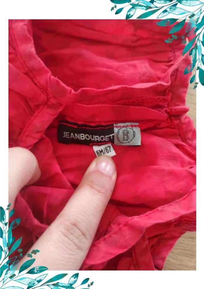 Robe fille 6 mois rouge - photo numéro 3