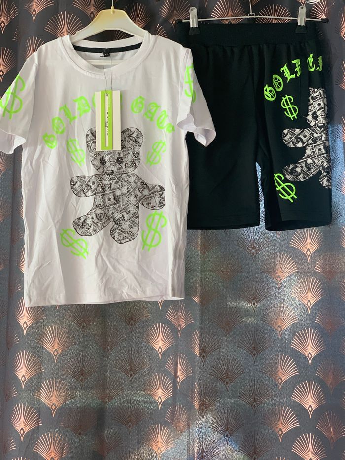 Ensemble t-shirt et short garçon