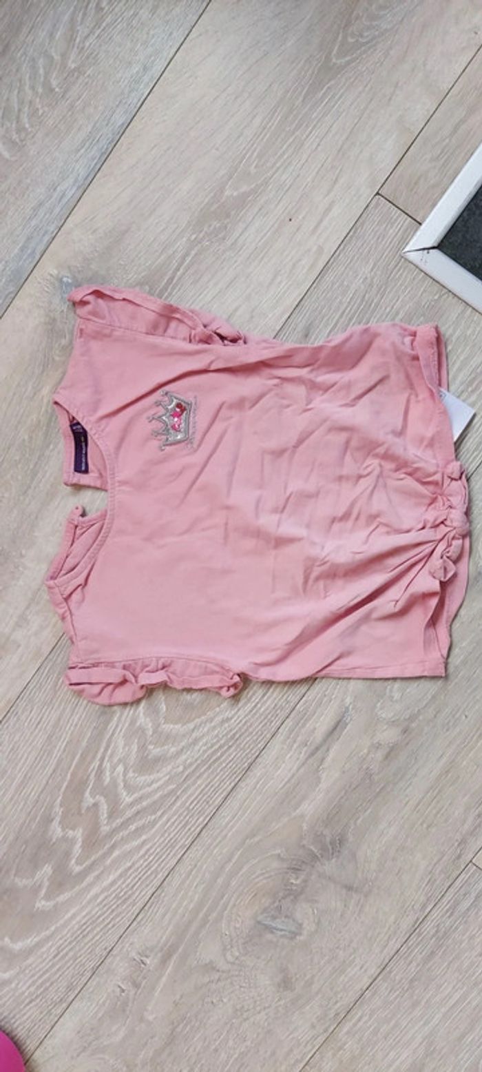 Blouse rose, manches courtes, Sergent Major, 3 ans - photo numéro 2